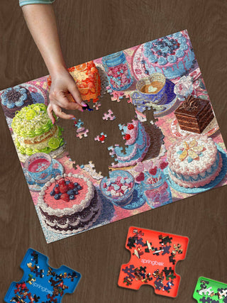 Springbok 500 Piece Puzzle -Vintage Cakes