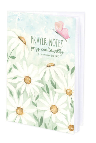 Mini Journal - Daisy Field- with scripture
