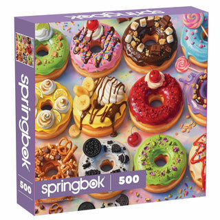 Decadent Donuts 500 Piece Puzzle