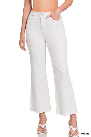 Rory Wide Leg Jean White