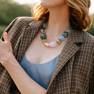 ND Iris Glass Blown Necklace
