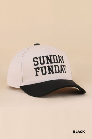 Two Tone Hat Sunday Funday