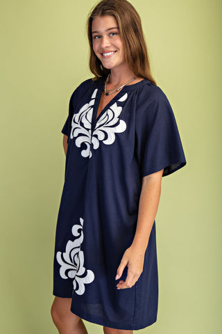Chloe Appliquéd Dress