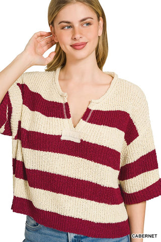 Georgia Sweater Maroon