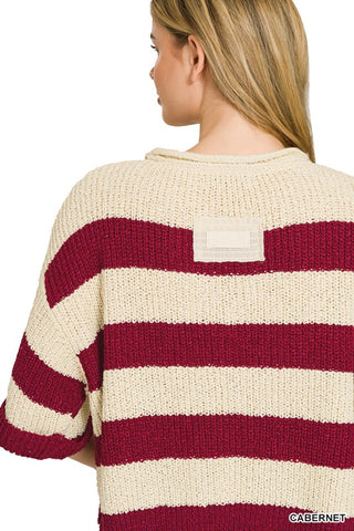 Georgia Sweater Maroon