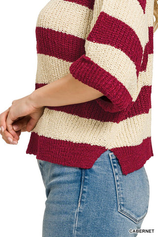 Georgia Sweater Maroon