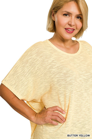 Kelsey Butter Yellow Tee