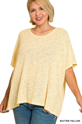 Kelsey Butter Yellow Tee