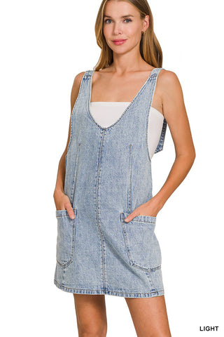 Midland Denim Overall Dress