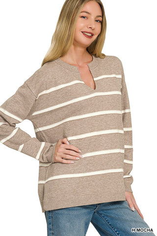 Carson Stripe Sweater
