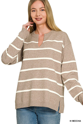 Carson Stripe Sweater