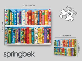 Books in Bloom 500 Piece Puzzle