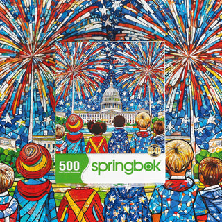 Springbok 500 Piece Puzzle - Summer Fireworks