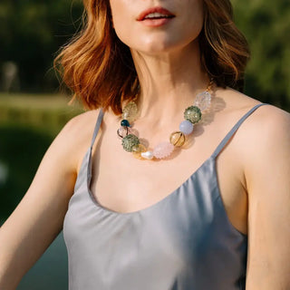 ND Iris Glass Blown Necklace