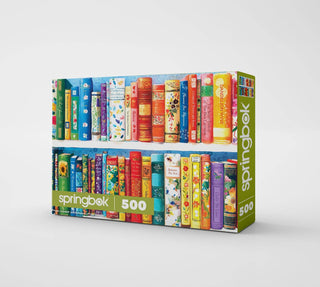 Books in Bloom 500 Piece Puzzle