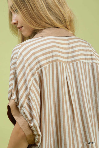 Lindsay Stripe Top