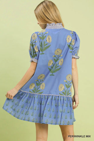 Averie Periwinkle Dress