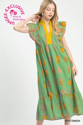 Plus Sophia Pina Dress