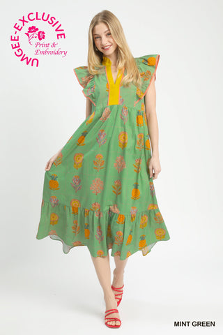 Plus Sophia Pina Dress