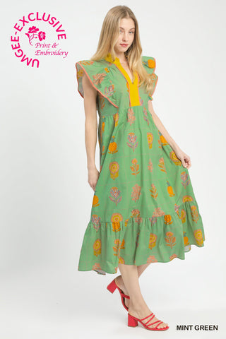 Plus Sophia Pina Dress