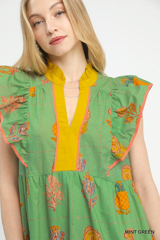 Plus Sophia Pina Dress