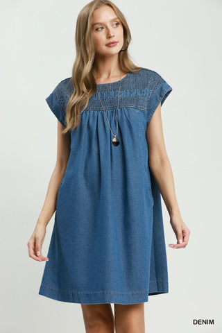 Elise Denim Dress