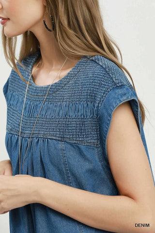 Elise Denim Dress
