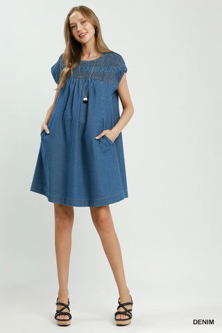 Elise Denim Dress