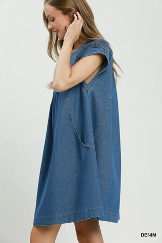 Elise Denim Dress