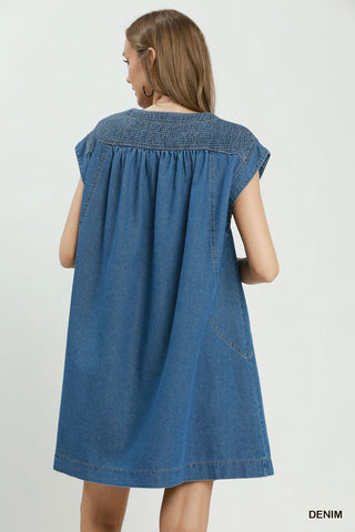 Elise Denim Dress