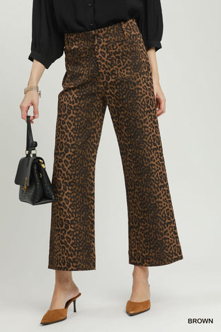 Albie Leopard Pants