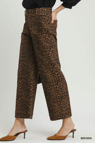 Albie Leopard Pants