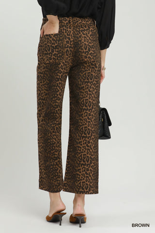Albie Leopard Pants