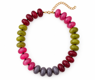 Lily Beaded Necklace