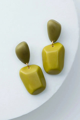 ND Kiwi Geo Earrings