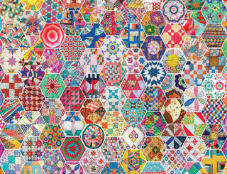 Springbok 500 piece puzzle - Crazy Quilts