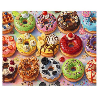 Decadent Donuts 500 Piece Puzzle
