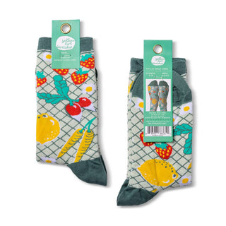 Yellow Owl Socks - Farmer's Market