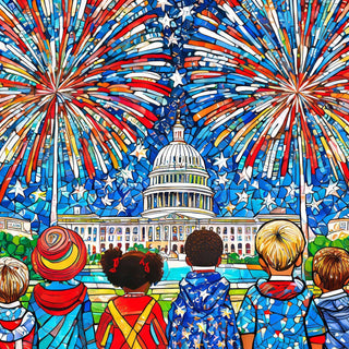 Springbok 500 Piece Puzzle - Summer Fireworks