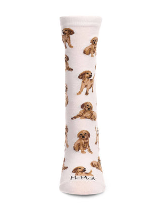 Memoi Socks - Golden Retriever Crew Socks