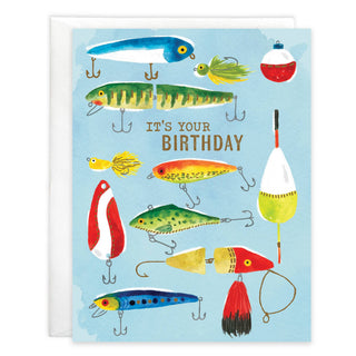 Gina B Card - Fishing Lures