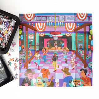 Whataburger Spicy Ketchup Puzzle: 500-Piece Puzzle