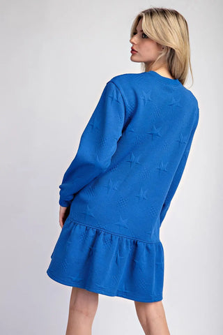 Star Squad Blue Dress