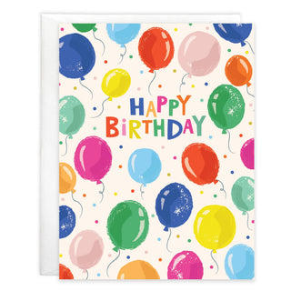 Gina B Card - Floating Balloons