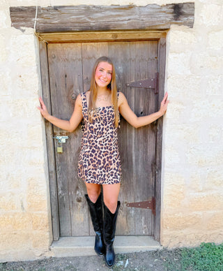 Mabry Leopard Dress