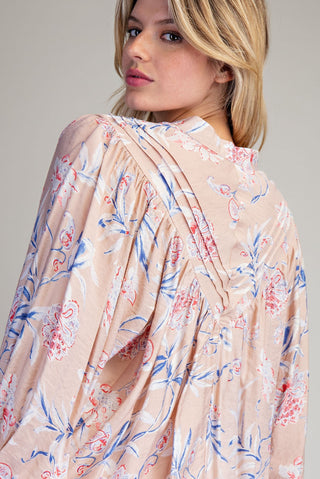 Whit Floral Top