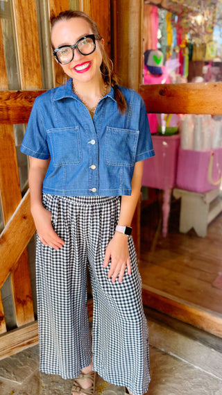 Addi Gingham Pants