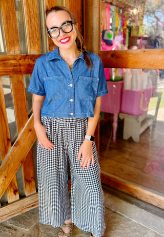 Addi Gingham Pants
