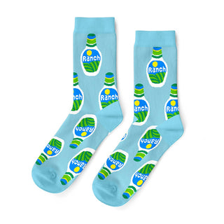 Yellow Owl Socks - Ranch