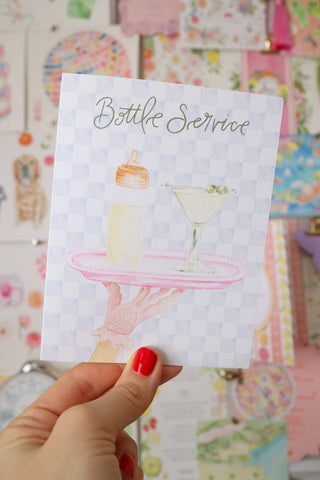 Stephanie Tara Card Bottle service